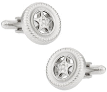 Load image into Gallery viewer, Racing Tire Cufflinks