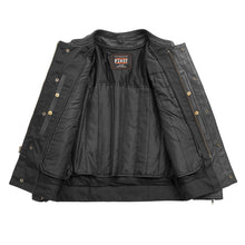 Load image into Gallery viewer, Raider Men's Motorcycle Leather Jacket