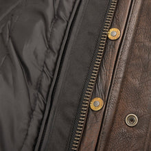 Load image into Gallery viewer, Raider Men's Motorcycle Leather Jacket
