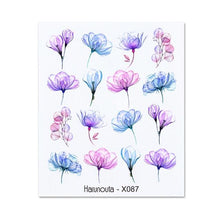 Load image into Gallery viewer, Rainbow Wave Love Heart Pattern Water Decals Stickers Butterfly Dragon Geometry Slider For Nails Art Decoration Tip Water Transfer Nail Decals Sticker For Pretty Girl Self-Adhesive Nail Decals Designer Nail Stickers for Acrylic