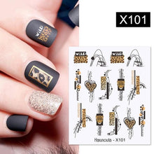 Load image into Gallery viewer, Rainbow Wave Love Heart Pattern Water Decals Stickers Butterfly Dragon Geometry Slider For Nails Art Decoration Tip Water Transfer Nail Decals Sticker For Pretty Girl Self-Adhesive Nail Decals Designer Nail Stickers for Acrylic