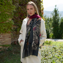 Load image into Gallery viewer, Bosco - Wool Scarf - Raspberry