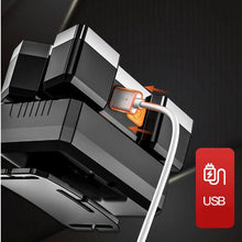 Load image into Gallery viewer, Rechargeable Adjustable USB 5LED Headlamp with High Lumen Handsfree Waterproof Portable Ability Focusing Ring Headlight Flashlight Torchlight For Outdoor Camping Hiking Running Headlight