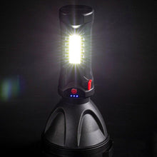 Load image into Gallery viewer, Rechargeable Adjustable USB LED Portable Rotary High Lumen Zoombale Super Strong Flashlight Ultra-bright For Long-range Outdoor Camping Fishing Hiking Riding Walking Jogging Flashlight