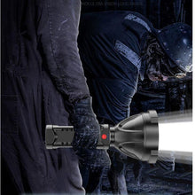 Load image into Gallery viewer, Rechargeable Adjustable USB LED Portable Rotary High Lumen Zoombale Super Strong Flashlight Ultra-bright For Long-range Outdoor Camping Fishing Hiking Riding Walking Jogging Flashlight