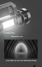 Load image into Gallery viewer, Rechargeable Handheld Flashlights Waterproof 3 Switch Mode Powerful High Lumens Spotlight Fashlight High Power Portable LED Waterproof Outdoor Long Lasting Spot Light Flashlight For Home & Outdoor Use