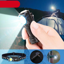 Load image into Gallery viewer, Rechargeable High Lumen Super Bright Powerful LED CREE XP-L HI Flashlight Magnetic Water & Impact Resistant Handheld Flashlights For Outdoor Camping Hiking Riding