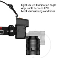 Load image into Gallery viewer, Rechargeable High Lumens Work Headlight Ultra Bright Headlamp LED Headlight Sensor Powerful Head Lamp Waterproof Flashlight For Adults Running Hiking Camping Fishing