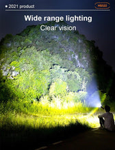 Load image into Gallery viewer, Rechargeable LED Flashlights High Lumens Waterproof Zoomable Super Bright Tactical Flashlight Powerful USB LED CREE Flashlight Hand Lamp For Hiking Camping Household Outdoor Sport