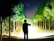 Load image into Gallery viewer, Rechargeable LED Flashlights Waterproof Hnadheld Super Bright High Lumens Zoomable Powerful Lamp Bead Flashlight Torch For Outdoor & Indoor Camping Running Fishing Hiking Lamp
