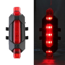 Load image into Gallery viewer, Rechargeable USB Bike Light Bicycle Front Rear Back Taillight Cycling Headlight Bicycle Lamp Flashlight Powerful Front And Back Lights Bicycle Accessories For Night Riding Cycling Safety Best Headlight With USB Tail
