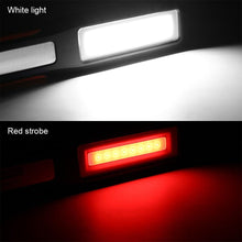 Load image into Gallery viewer, Rechargeable USB LED Work Lights Bright Flashlight and Work Light with Clip and Magnetic Base and Rotatable Clip Magnetic Flashlight For Working Inspection Camping Car Repair Maintenance