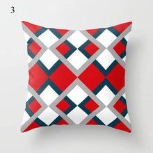 Load image into Gallery viewer, Red Abstract Cushion Cover Geometric Pillow Cases Sofa Decorative Modern Abstract Painting Pillow Case Beautiful Cushion Covers Fashion Pillowcase Pillow Cover