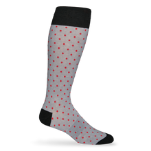 Load image into Gallery viewer, Red and Black - Small Dot Socks