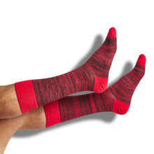 Load image into Gallery viewer, Red / Black Dress Socks 4 Pack