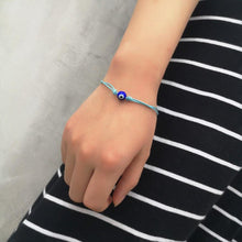 Load image into Gallery viewer, Red String Bracelets Simple Lightweight Bracelet Handmade Braided Rope Blue Eye Charm Jewelry For Women Children Handmade Braided Rope Matching Bracelet Adjustable Blue Eye Charm Bracelets For Men And Women