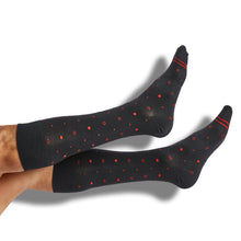 Load image into Gallery viewer, Red / Black Mixed Socks 8 Pack