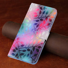 Load image into Gallery viewer, Redmi9T Magnetic Leather Phone Case on For Xiaomi Redmi 9T 9AT 9A 9C NFC Redmi9 9 T A Power 9Prime Wallet Book Cute Cover Colorful Premium Leather Wrist Strap Viewing Stand Magnetic Folio Inner Protective Flip Cover