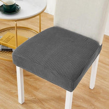 Load image into Gallery viewer, Removable Washable Anti-Dust Dinning Room Chair Seat Cushion Elastic Solid Printed Seat Cover For Chair Slipcovers For Dining Room Chair Protector Chair Cover Thick Stretch Chair Cover Removable Washable Dining Room Chair Protector Cover Seat Slipcover