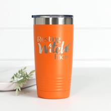 Load image into Gallery viewer, Resting Witch Face 20 oz Engraved Tumbler
