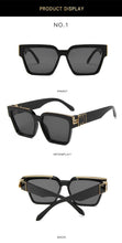Load image into Gallery viewer, Retro Aviator Square Classic Alloy Frame glasses Classic Sunglasses For Male Square Shape Sunglasses For Female HD Polarized UV400 Protection Sunglasses