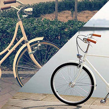 Load image into Gallery viewer, Retro Bicycle Retro Headlight Waterproof Perspective Strong Body Warning Safety Headlight Classical Cool Silver/Black Cycling Bicycle Headlight Retro Front Vintage Bike Light Night Riding Safety Head Lamp