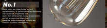 Load image into Gallery viewer, Retro Edison Bulb ST64 A19 T45 G80 G95 G125 Incandescent Light Bulb E27 220V 40W filament bulb lighting tubes Edison