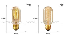 Load image into Gallery viewer, Retro Edison Light Bulb Vintage Edison Lamp Vintage Incandescent Edison Light Bulbs Edison Filament Light Bulb Dimmable Warm White Different Shape Light