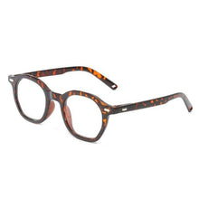 Load image into Gallery viewer, Retro Reading Eyeglasses Men Women HD Round Frame Reading Glasses Presbyopia Eyewear With Spring Hinge Vintage Round Frame Eyeglasses For Men Women Diopter +1 1.5 2 2.5 3 3.5