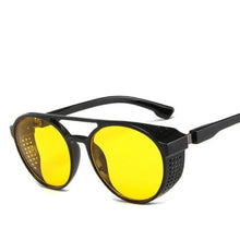 Load image into Gallery viewer, Retro Round Polarized Sunglasses Elegant Black Retro Design Sunglasses Round Frames Men New Fashion Summer UV 400 Protection Sunglasses Ladies Outdoor Driving Sun Glasses