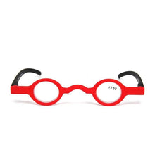 Load image into Gallery viewer, Retro Round Small Frame Reading Glasses Ultralight Clear Lens Presbyopic Glasses Eyewear Frame Unisex For Small Round Retro Reading Glasses For Mens And Womens