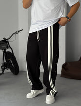Load image into Gallery viewer, Unisex Oversize Tearaway Track Pants with Side Stripes