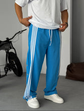 Load image into Gallery viewer, Unisex Oversize Tearaway Track Pants with Side Stripes