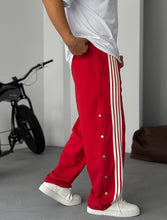 Load image into Gallery viewer, Unisex Oversize Tearaway Track Pants with Side Stripes