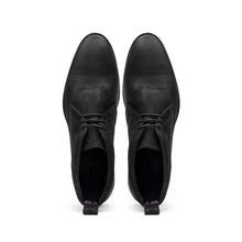 Load image into Gallery viewer, 46-602-BLK REZZA Suede Calfskin Chukka Boot Black