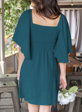 Load image into Gallery viewer, Dokotoo Womens Dresses 2024 Fall Summer Deep V Neck Elegant Bow tie Mini Dress S-XL X-Large Sea Green - # GIAA231710006