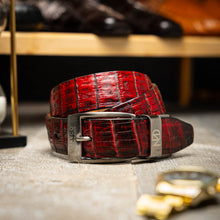 Load image into Gallery viewer, Riccardo Belt Black Cherry