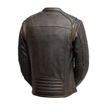 Load image into Gallery viewer, Rider Club - Men's Leather Motorcycle Jacket