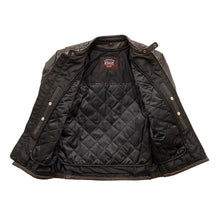 Load image into Gallery viewer, Rider Club - Men's Leather Motorcycle Jacket