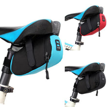Load image into Gallery viewer, Road Bike Storage Bag Waterproof Bicycle Bags Pouch Cycling Bike Tail Rear Seat Bag Bicycle Accessories Bike Storage Frame Bag Bicycle Front Tube Triangle Water Resistant Cycling Pack Strap On Pouch Bike Accessories Tool Accessible Storage Bag