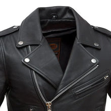 Load image into Gallery viewer, Rockstar - Women's Motorcycle Leather Jacket