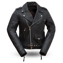 Load image into Gallery viewer, Rockstar - Women's Motorcycle Leather Jacket