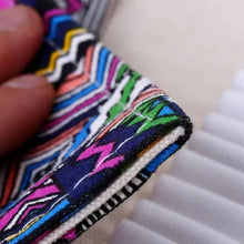 Load image into Gallery viewer, Roll Up Canvas Wrap Pencil Bag For Students Stylish Stationary Storage Pouch Unique Pencil Case For School