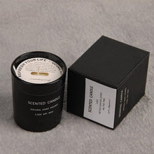 Load image into Gallery viewer, Romantic black Scented Candles Sandalwood Candle Highly Scented Candles For Home Many Hour Burn Fall Candles All Natural Soy C Scented Gifts Candles Candle Jars With Lid Candle Jar Soy Candles Birthday Candle