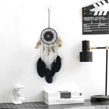 Load image into Gallery viewer, Romantic Dream Catcher Tree of Life Brown Native Handmade Traditional Dream Catcher Yin Yang 50" Long Home Decoration Feather Dream-catcher For Bedroom Wall Hanging Home Decor Wedding Party Blessing Gift