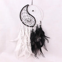 Load image into Gallery viewer, Romantic Dream Catcher Tree of Life Brown Native Handmade Traditional Dream Catcher Yin Yang 50" Long Home Decoration Feather Dream-catcher For Bedroom Wall Hanging Home Decor Wedding Party Blessing Gift