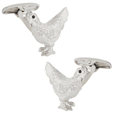 Load image into Gallery viewer, Rooster Cock Cufflinks