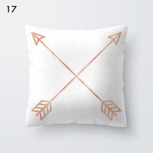 Load image into Gallery viewer, Rose Gold Beautiful Pillow Cover Cushion Home Decorative Colorful Print Cozy Pillow Cases Pineapple Pink Cushion Cover