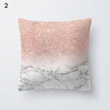 Load image into Gallery viewer, Rose Gold Beautiful Pillow Cover Cushion Home Decorative Colorful Print Cozy Pillow Cases Pineapple Pink Cushion Cover