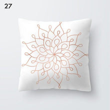 Load image into Gallery viewer, Rose Gold Beautiful Pillow Cover Cushion Home Decorative Colorful Print Cozy Pillow Cases Pineapple Pink Cushion Cover